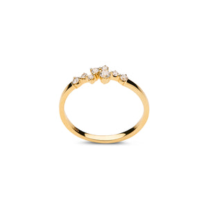 Cluster Diamond Ring