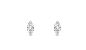 Diamond Marquise Solitaire Stud