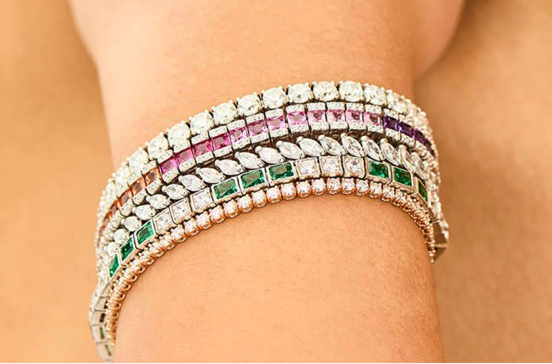 9 Carat Princess Diamond Tennis Bracelet - Raven Fine Jewelers